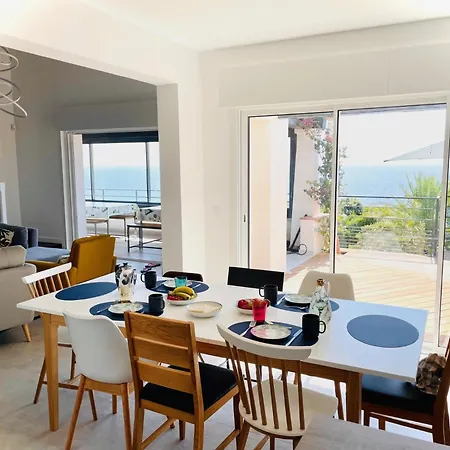 Villa Superbe Vue Et Esterel, Neuve Pour 8-10 Personnes, Clim, Piscine Saint-Raphaël